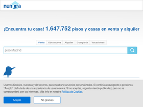 'nuroa.es' screenshot