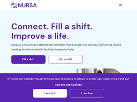'nursa.com' screenshot