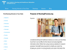 'nursingprocess.org' screenshot