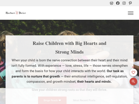 'nurtureandthriveblog.com' screenshot