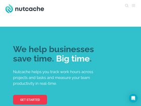 'nutcache.com' screenshot