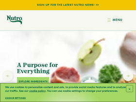 'nutro.com' screenshot