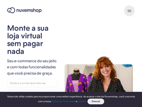 'nuvemshop.com.br' screenshot