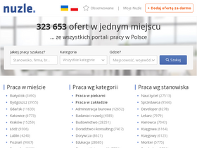 'nuzle.pl' screenshot