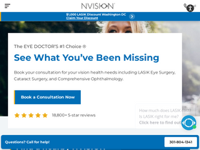 'nvisioncenters.com' screenshot