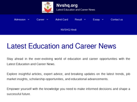 'nvshq.org' screenshot