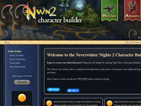 'nwn2db.com' screenshot