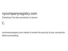 'nycompanyregistry.com' screenshot