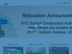 'nycsca.org' screenshot