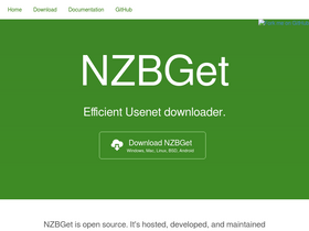 'nzbget.net' screenshot