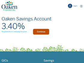 'oaken.com' screenshot
