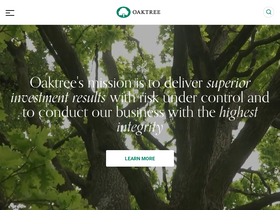 'oaktreecapital.com' screenshot