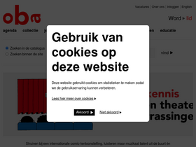 'oba.nl' screenshot