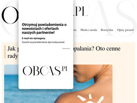 'obcas.pl' screenshot