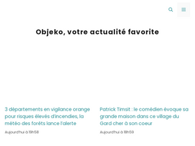 'objeko.com' screenshot