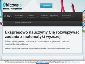 'obliczone.pl' screenshot