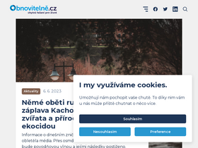 'obnovitelne.cz' screenshot