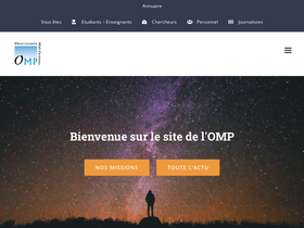 'obs-mip.fr' screenshot