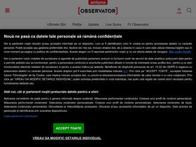 'observatornews.ro' screenshot