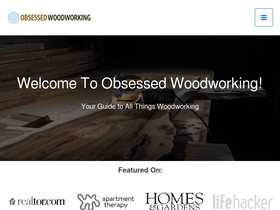 'obsessedwoodworking.com' screenshot