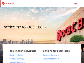 'ocbc.com' screenshot