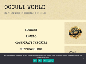 'occult-world.com' screenshot