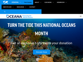'oceana.org' screenshot