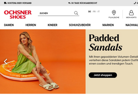 'ochsner-shoes.ch' screenshot
