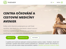 'ockovacicentrum.cz' screenshot