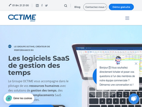 'octime.com' screenshot