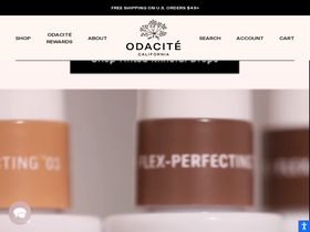 'odacite.com' screenshot