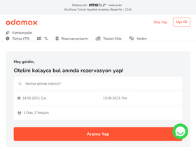 'odamax.com' screenshot