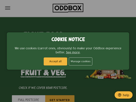 'oddbox.co.uk' screenshot