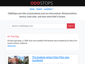 'oddstops.com' screenshot