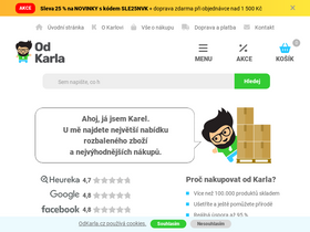 'odkarla.cz' screenshot