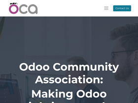 'odoo-community.org' screenshot