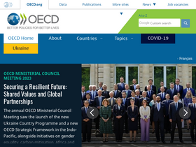 'oecd.org' screenshot