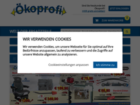 'oekoprofi.com' screenshot