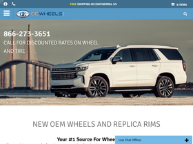 'oewheelsllc.com' screenshot