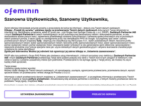 'ofeminin.pl' screenshot