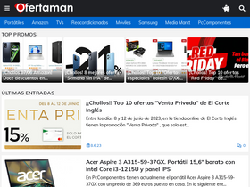 'ofertaman.com' screenshot