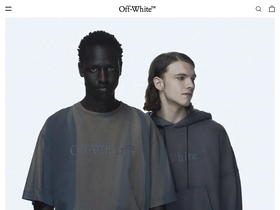 'off---white.com' screenshot