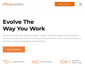 'officeevolution.com' screenshot