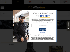 'officerstore.com' screenshot