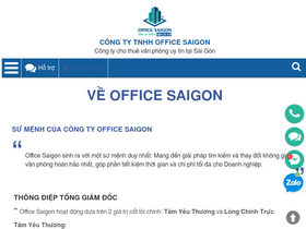'officesaigon.vn' screenshot