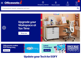 'officeworks.com.au' screenshot