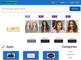 'offlinemodapk.com' screenshot
