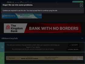 'offshorecorptalk.com' screenshot