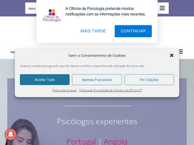 'oficinadepsicologia.com' screenshot