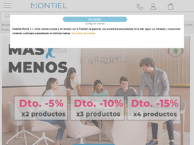 'oficinasmontiel.com' screenshot